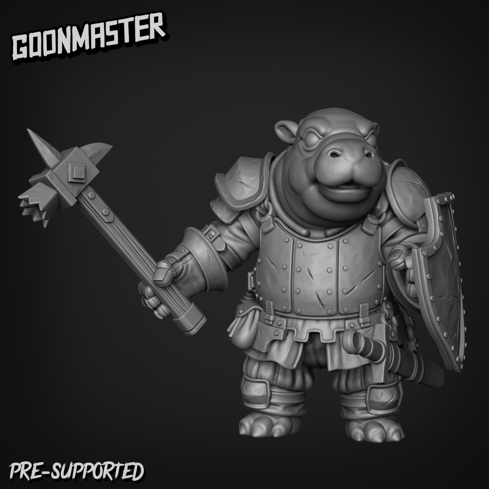Tiny Hippo Knight 1