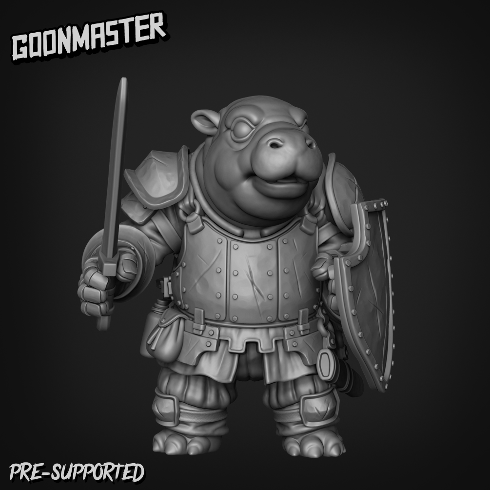 Tiny Hippo Knight 4