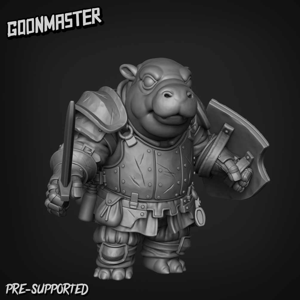 Tiny Hippo Knight 5