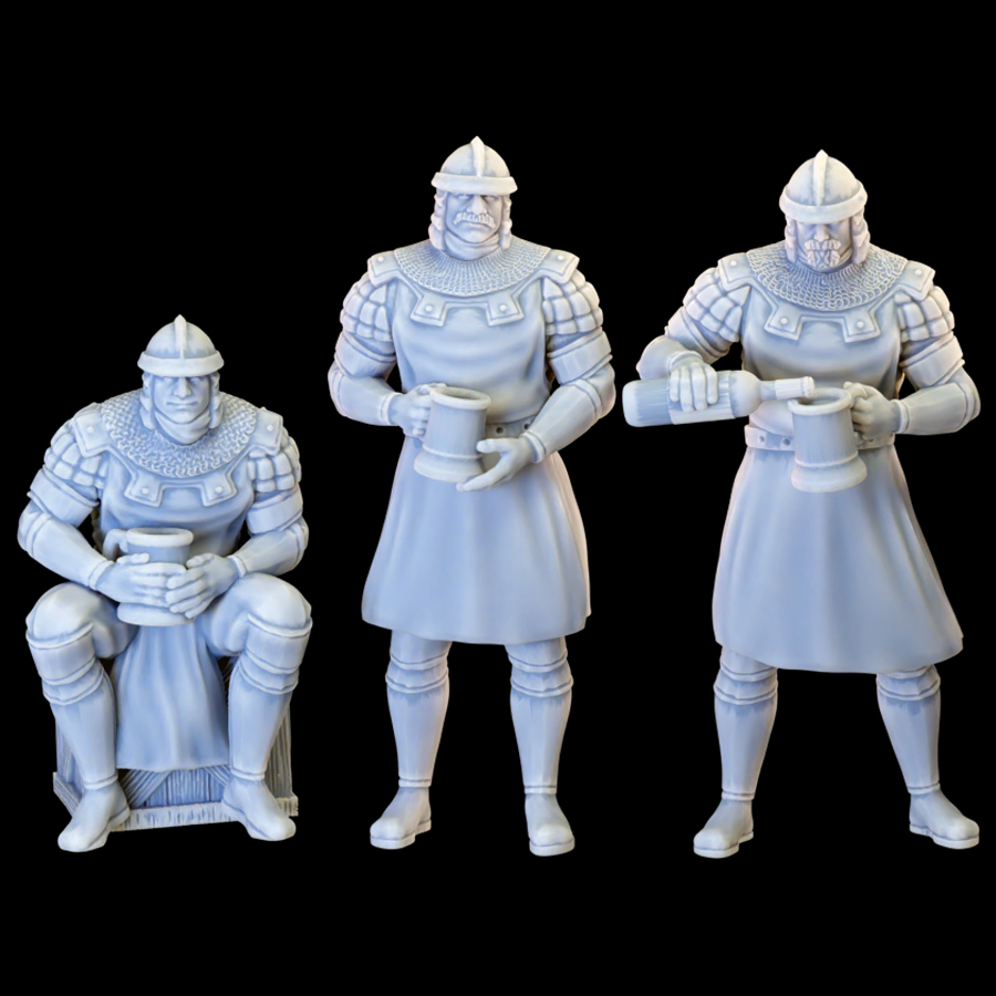 Drinking Guards - Guards and Generals Kickstarter