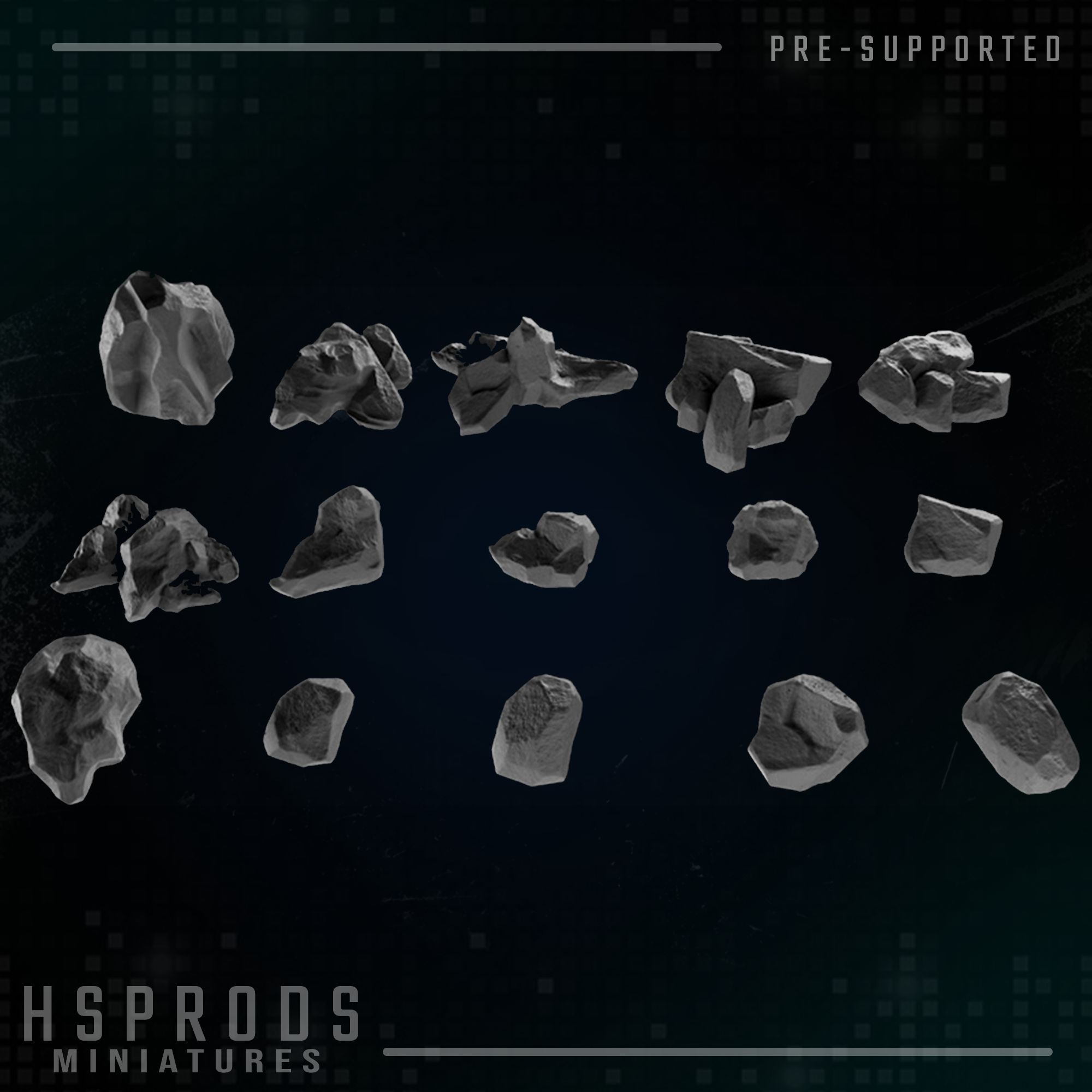 Basing Bits - 15 rocks