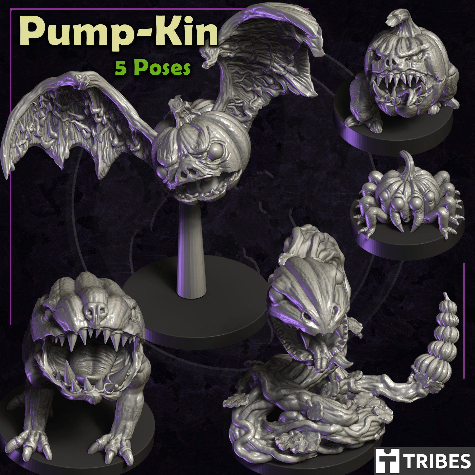 PUMP-KIN – Mutant Pumpkin Creatures