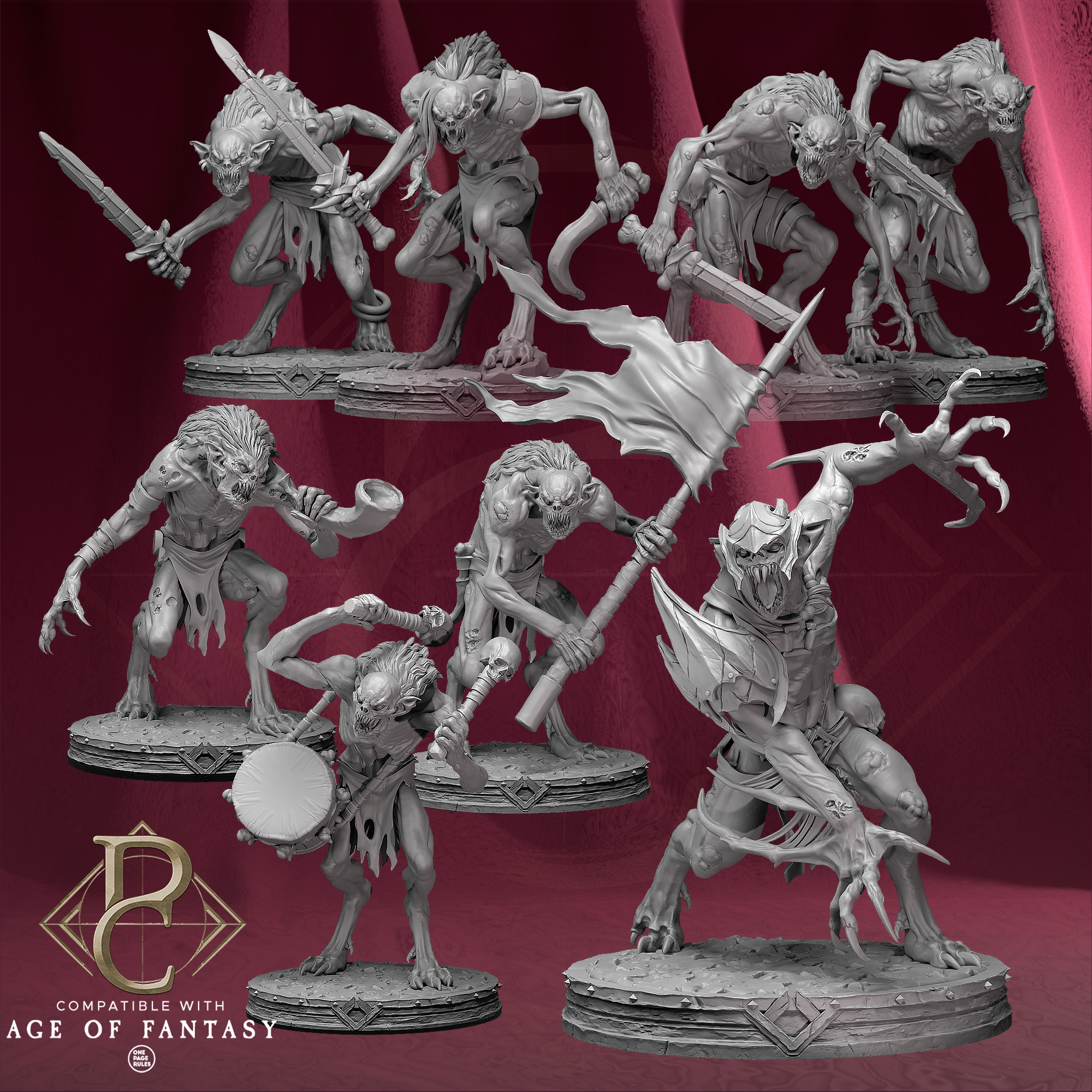 Ghouls Guard + Command group
