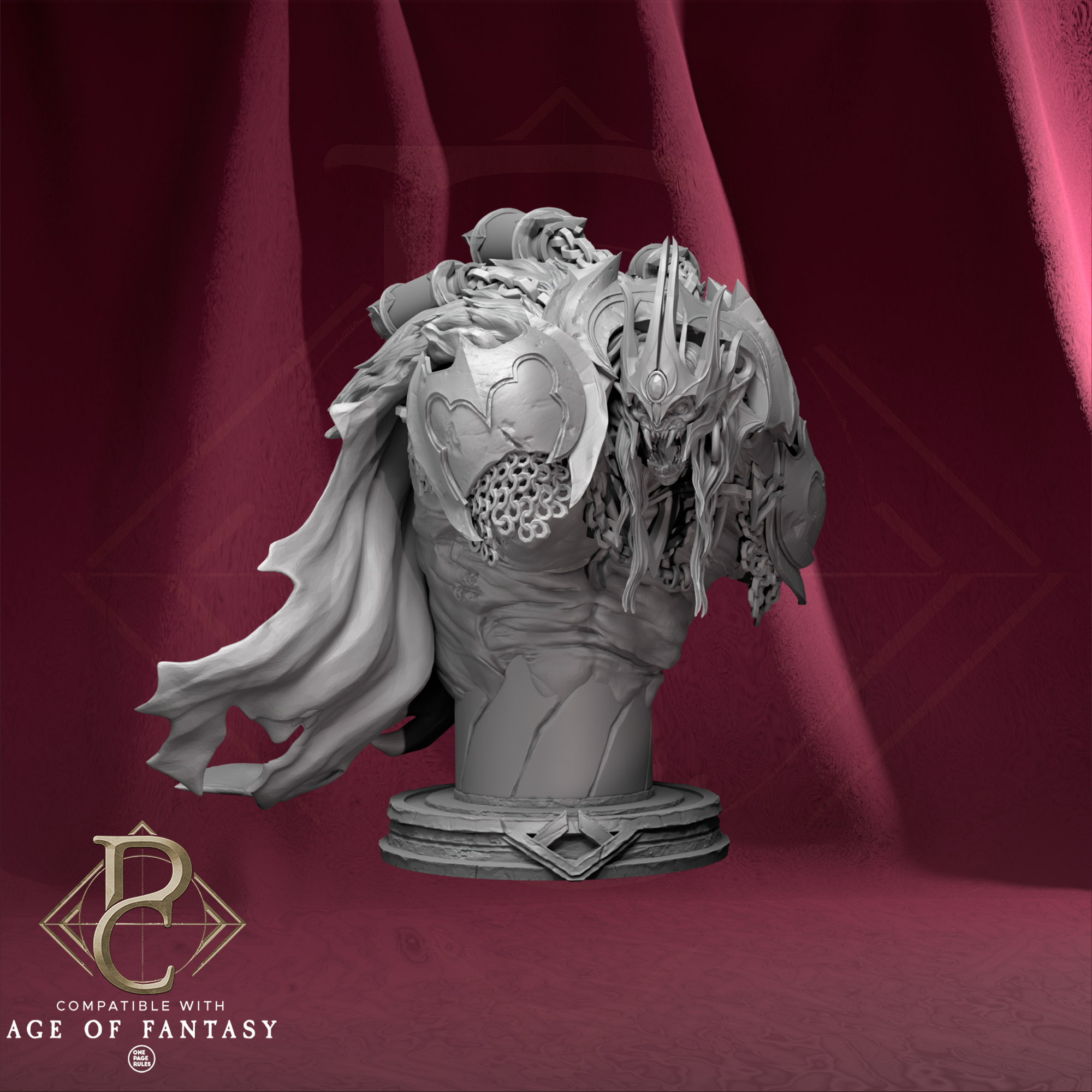 Shagottar, the Ancient King Bust