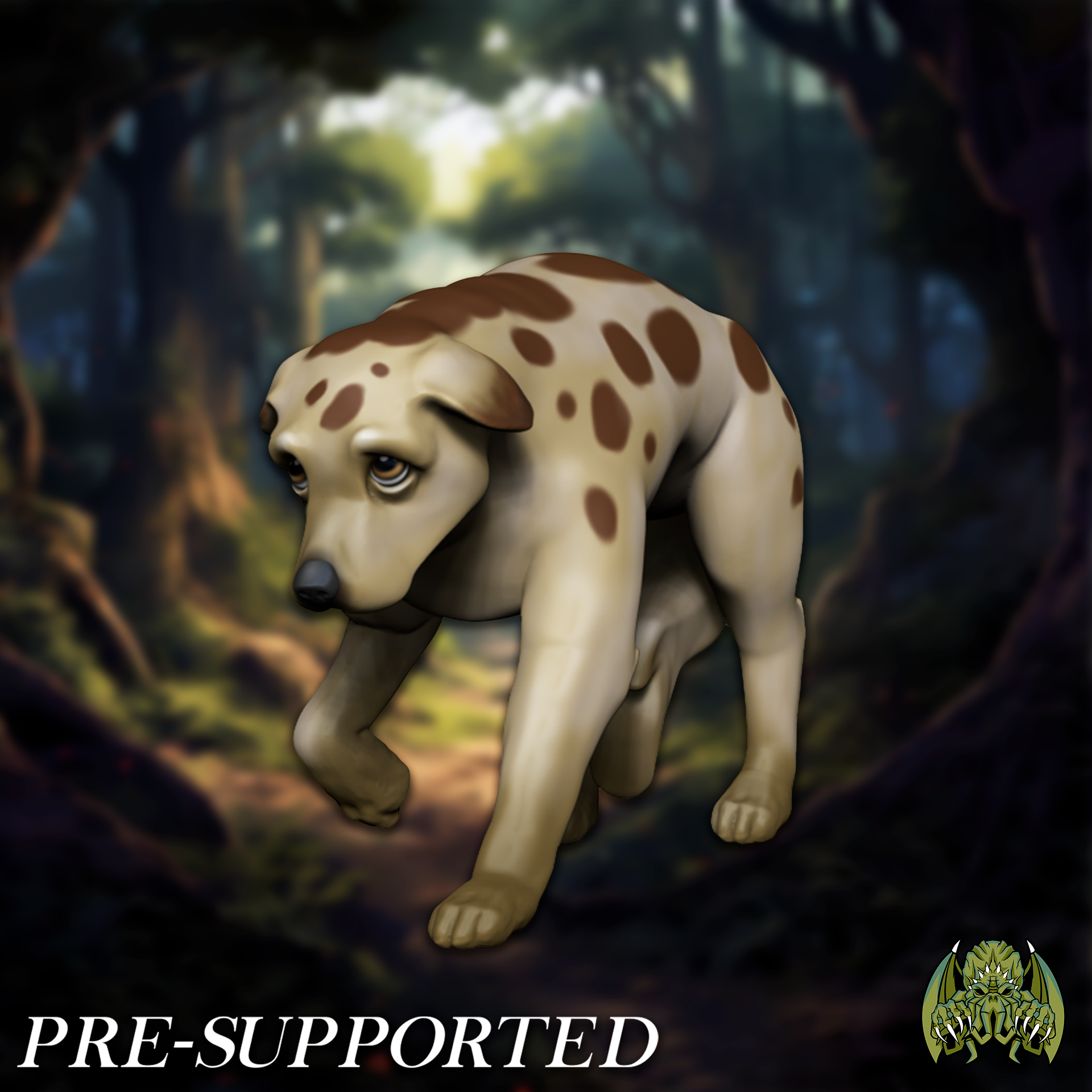 Crumb The Dog [PRE-SUPPORTED] Companion Familiar