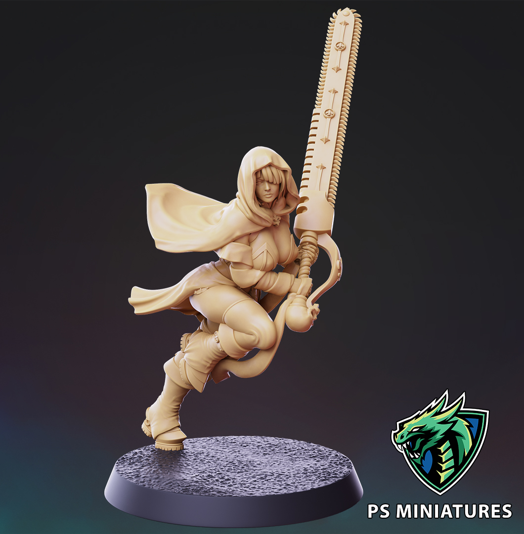 Divine Order Deathmaiden - Pose 1 +Pinups