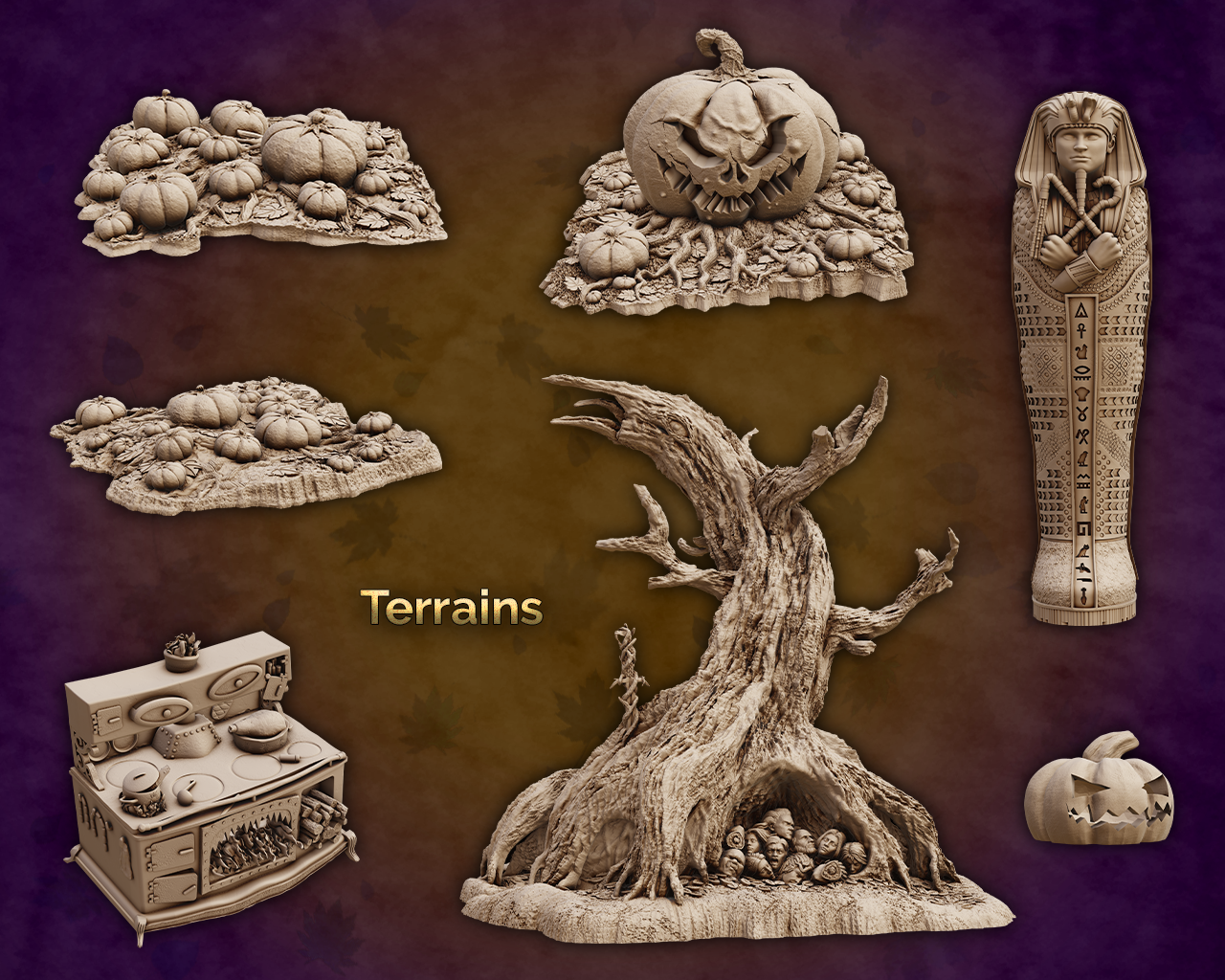 Night of Fright : Halloween Special - Scenery Pack