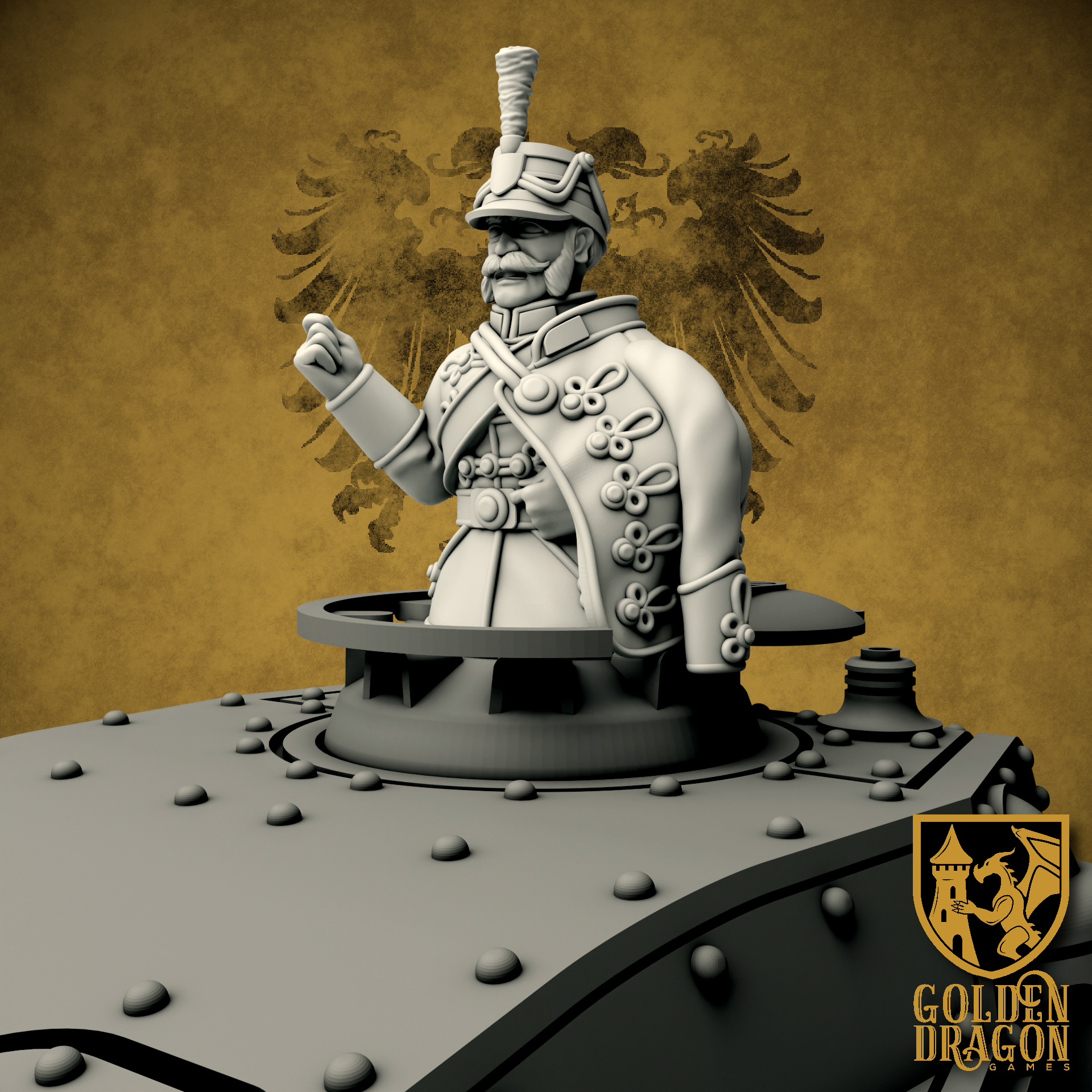 Holy Roman Empire - Baron Lajos Dolmán de Szolnok
