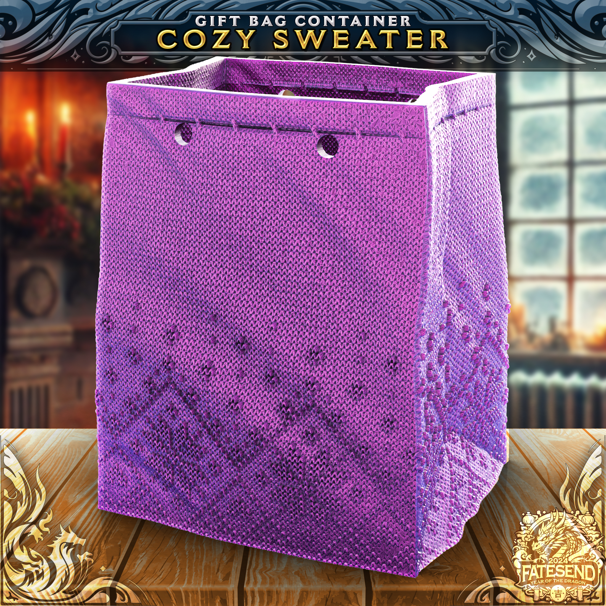 Cozy Sweater Gift Bag - SUPPORT FREE!
