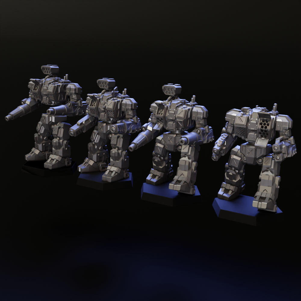 8mm Battleaxe Mech