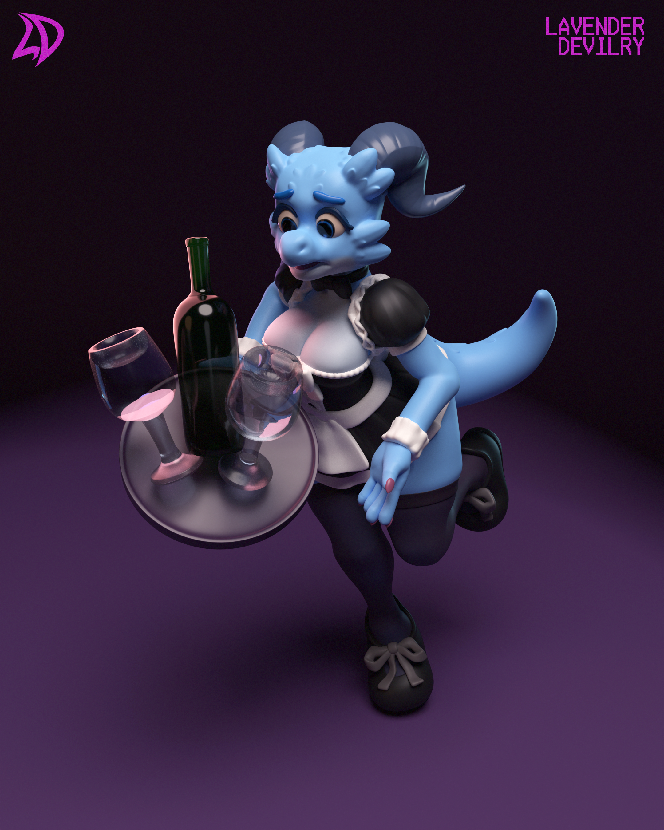 Miss Sips, Skillful Spillful Kobold Maid