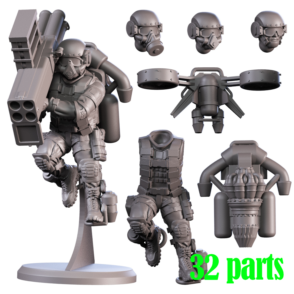 Jet Pack Squad Constructor