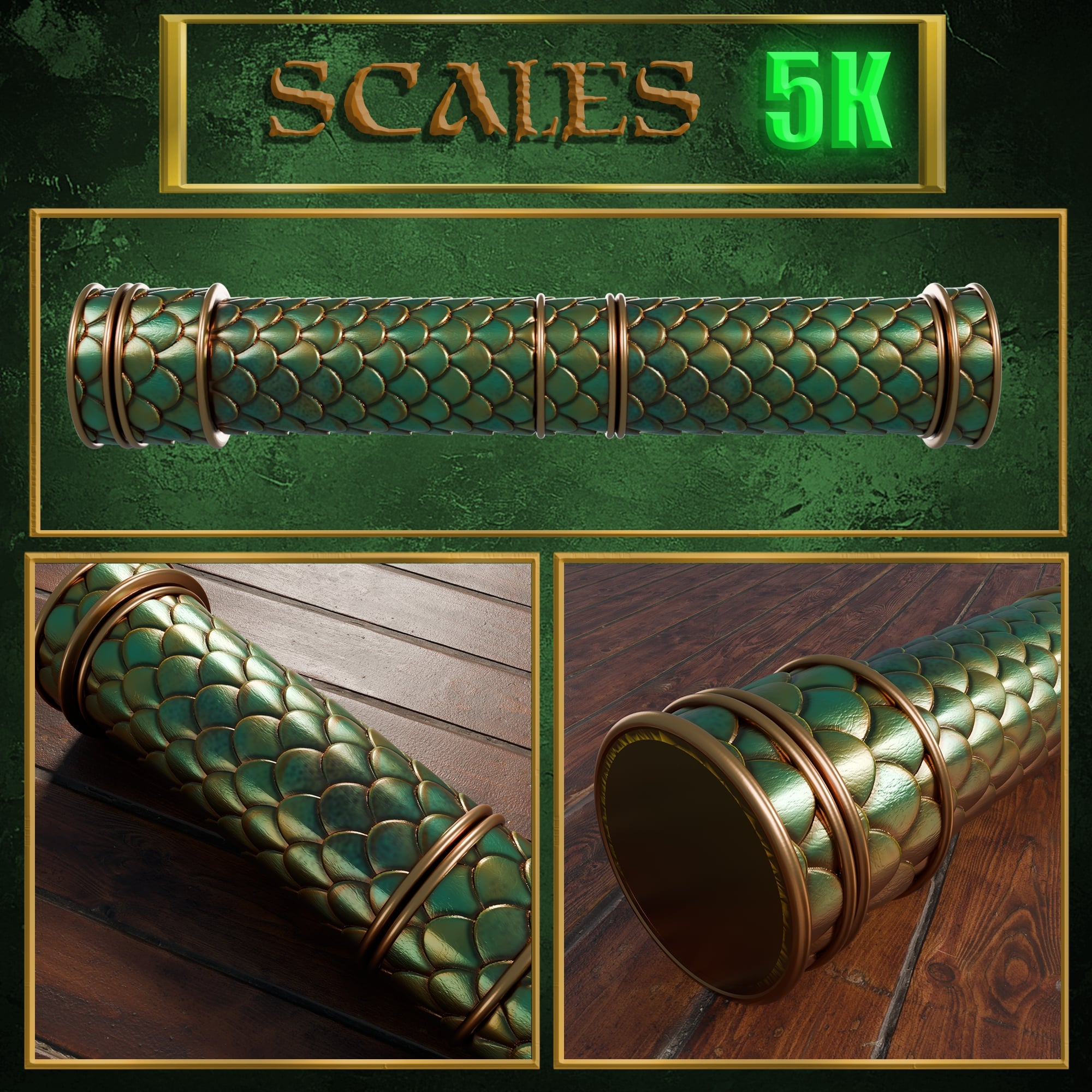 Epic Playmat tubes: Generic Scales Theme