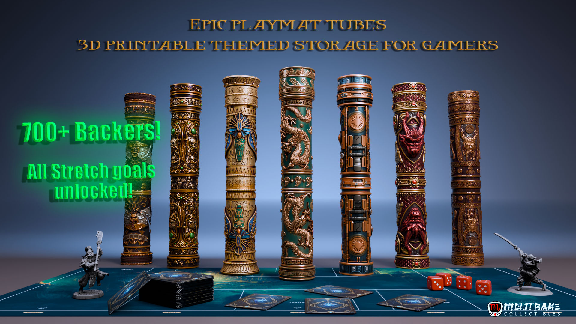 Epic Playmat tubes Vol 1: Complete Collection