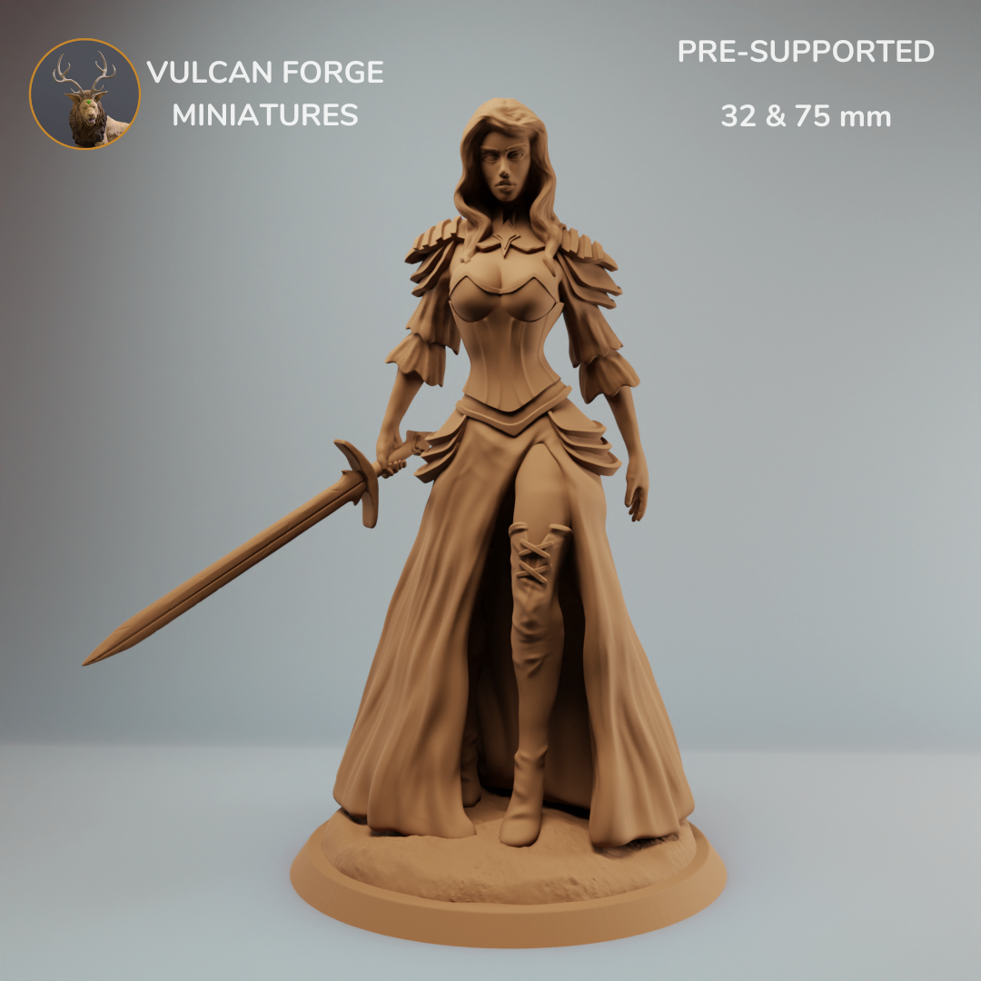 Vampire female warrior, female vampire mistress