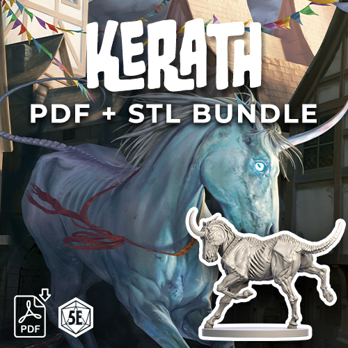 Big Bad 030 Kerath - (PDF) + (STL) Bundle