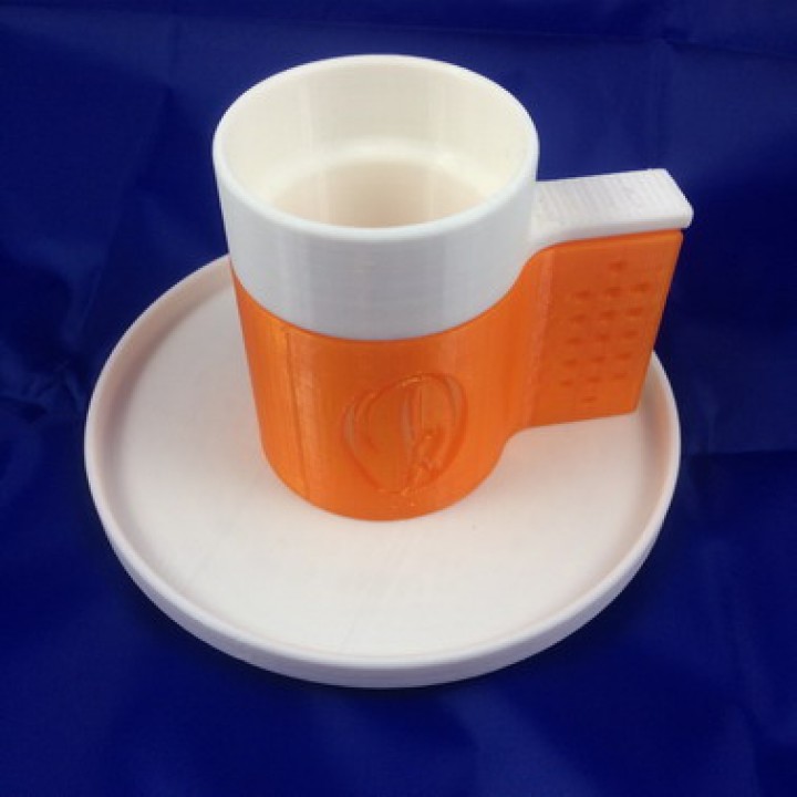 coffee cup with logo
