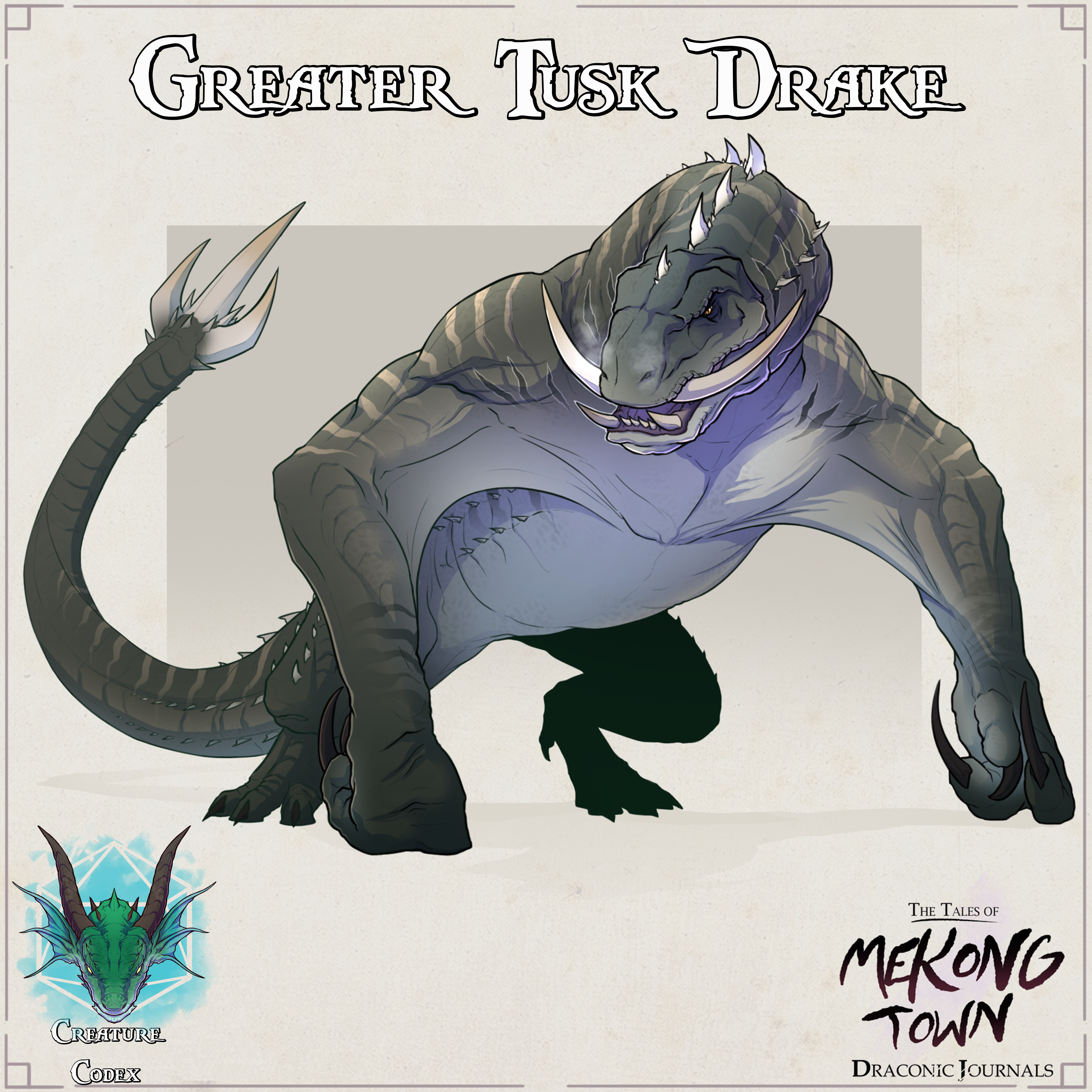 Greater Tusk Drake | 5e Stats Included