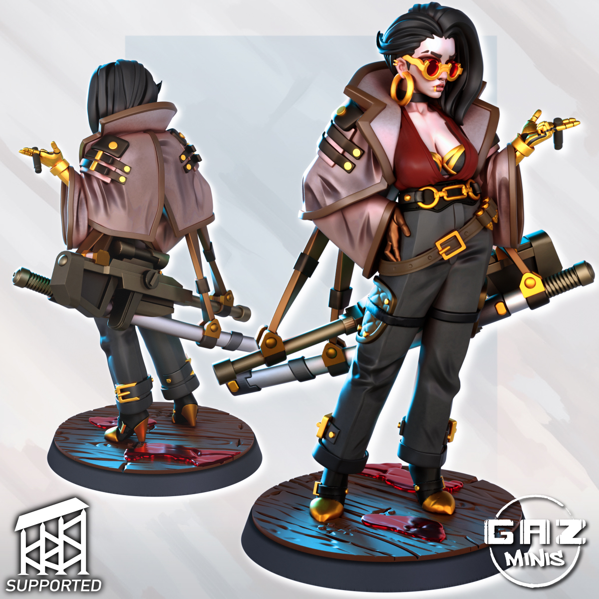 O-Rin Kishi - Cyberpunk Yakuza