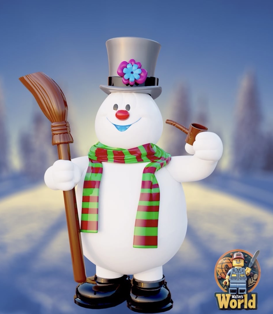 Frosty the Snowman Brick