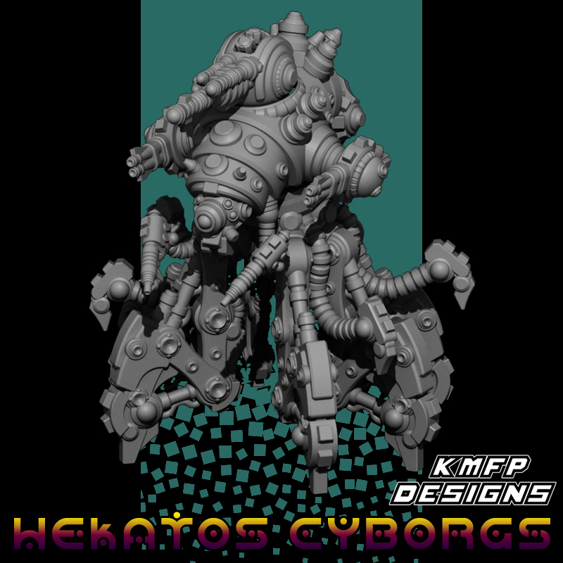 Hekatos Cyborgs - Kekaelia Heavy Strider