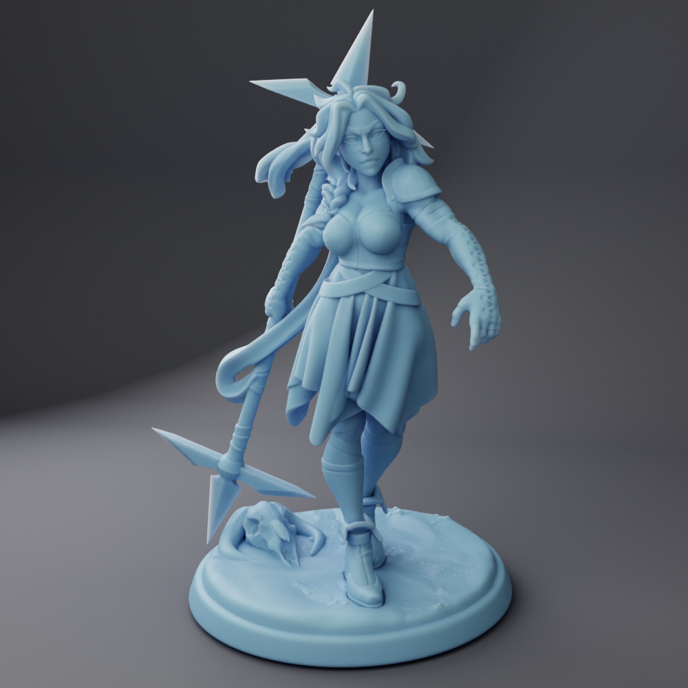 Cynes the Goliath Warrior ( Female Goliath Fighter / Human Barbarian )