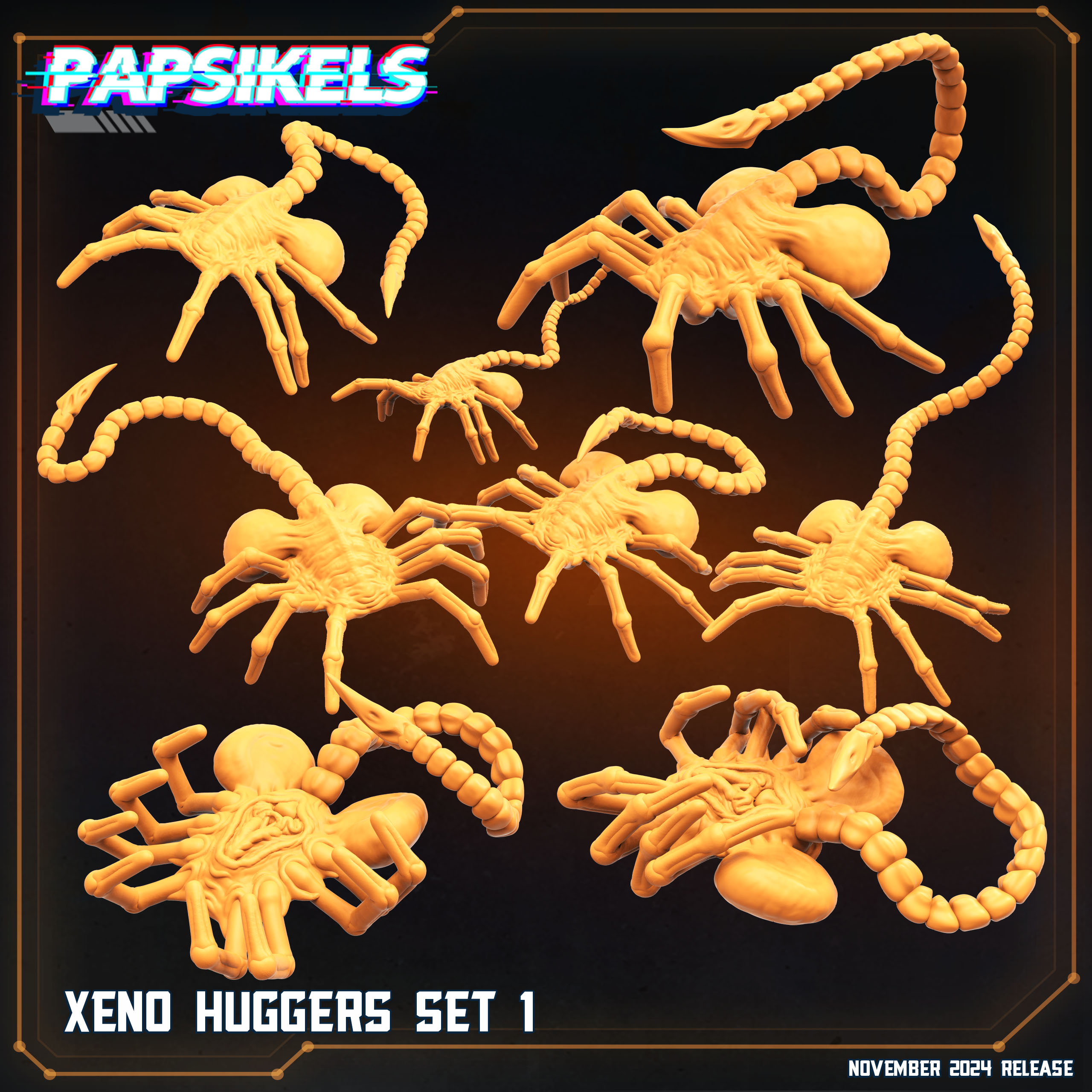 XENO HUGGERS SET 1