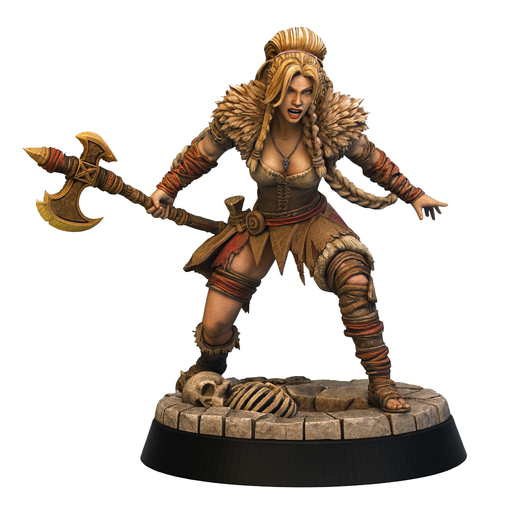 Sava 32mm - Barbarian Warrior