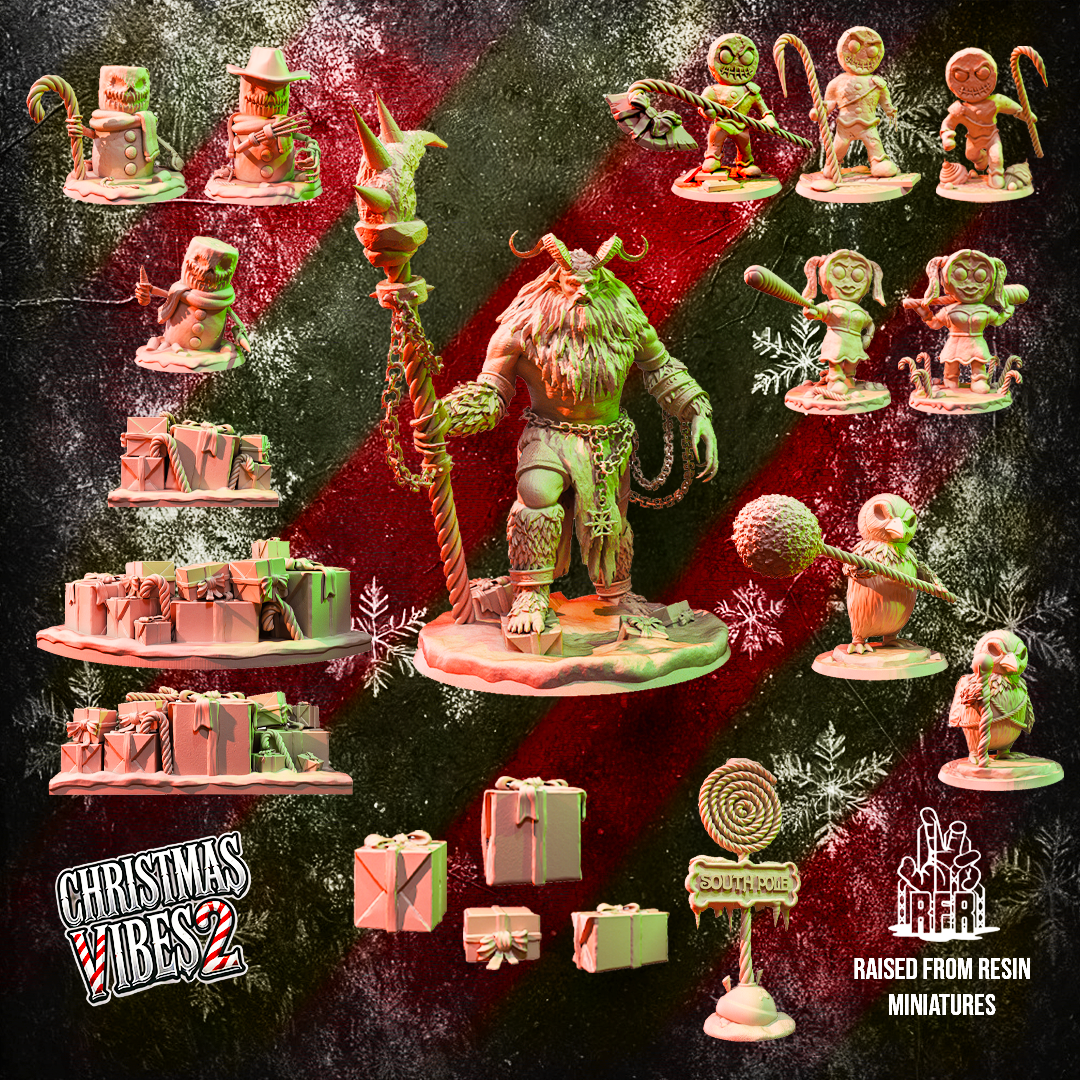 Christmas Vibes 2 - Raised from Resin December '24 set