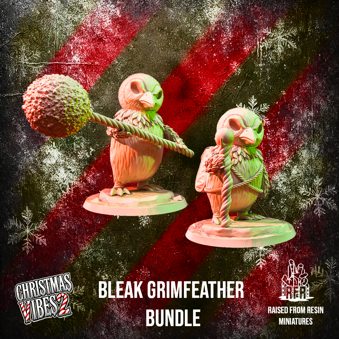 Bleak Grimfeather bundle - Tabletop miniatures (Pre-Supported)