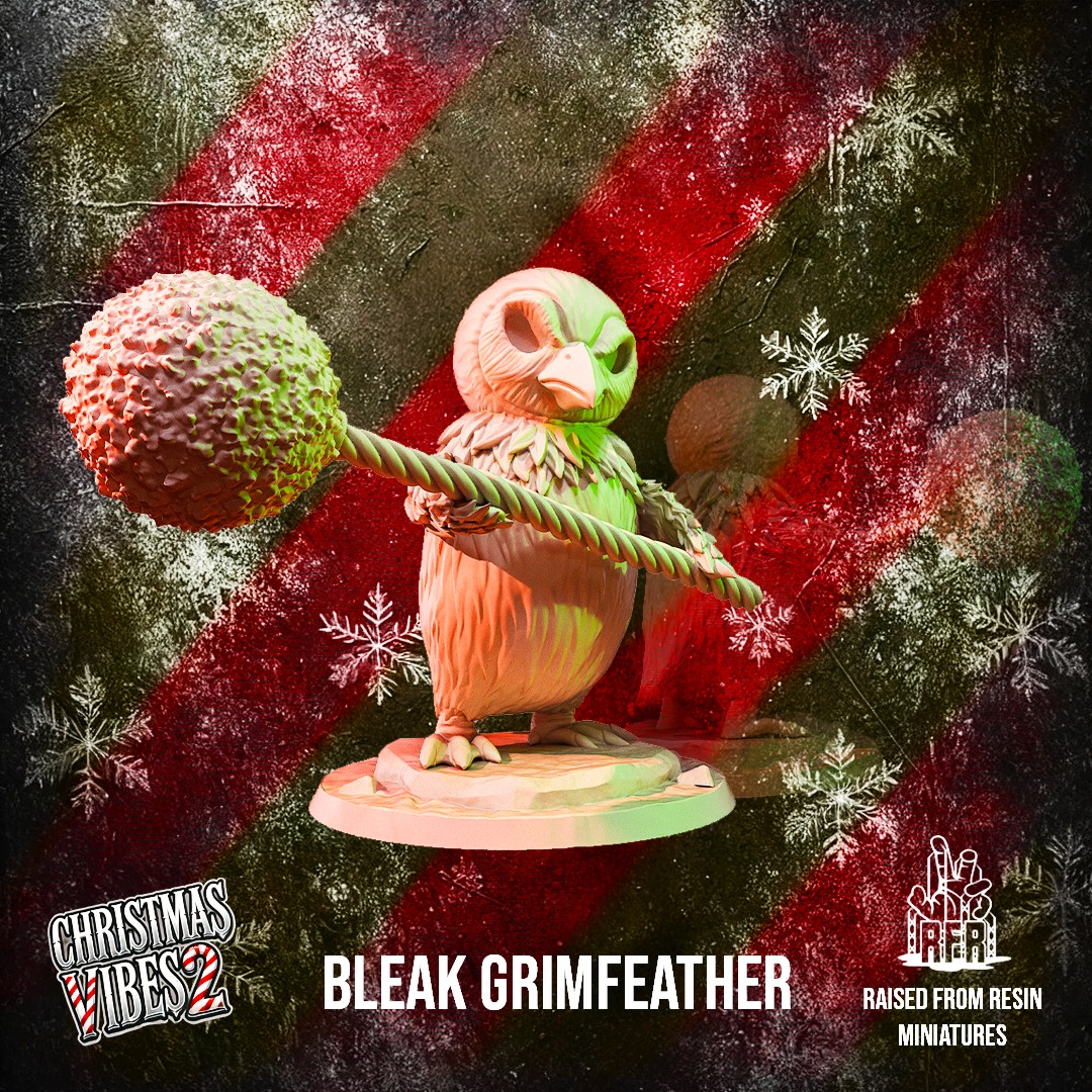 Bleak Grimfeather - Tabletop miniatures (Pre-Supported)