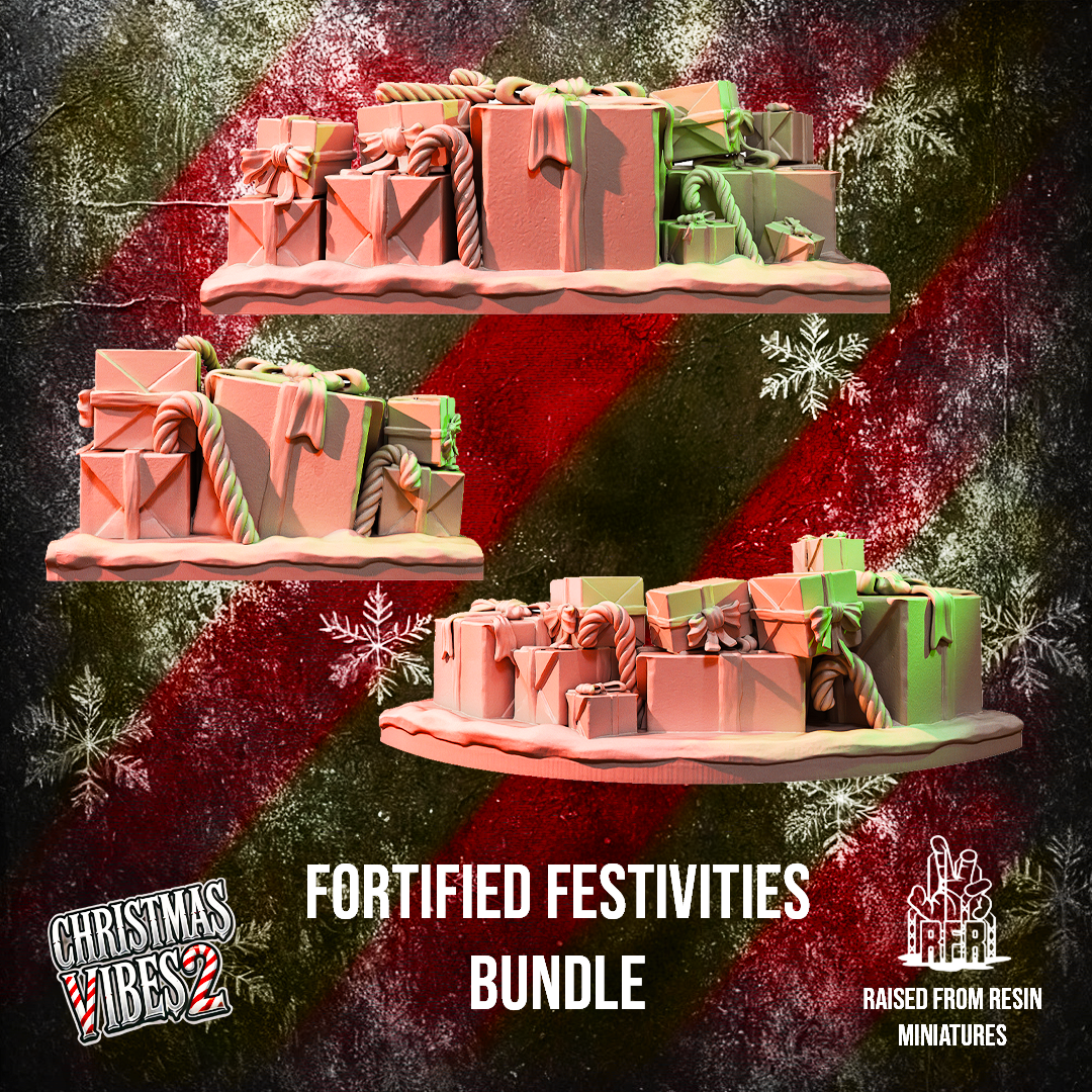 Fortified Festivities - Tabletop miniatures (Pre-Supported)
