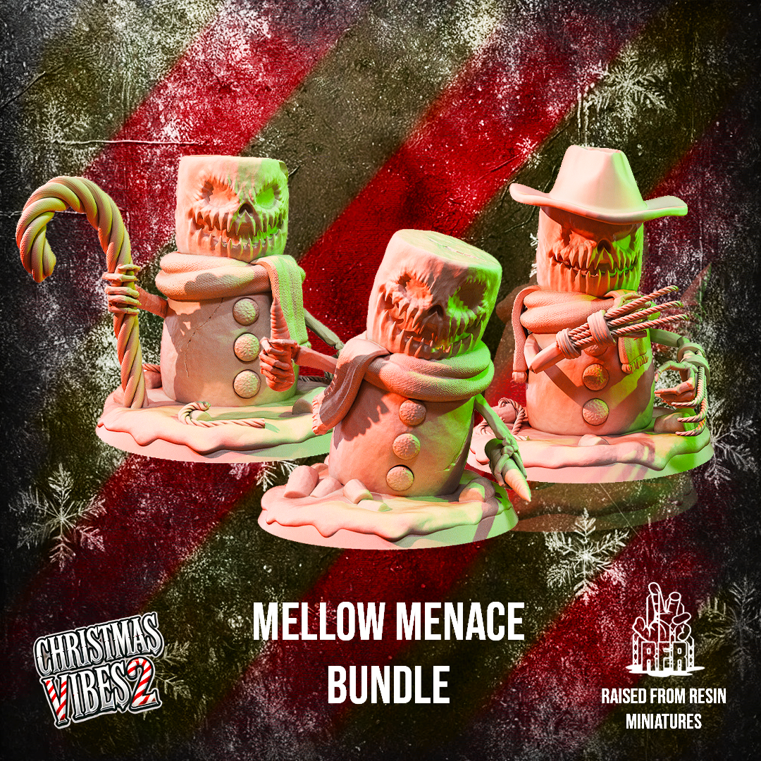 Mellow Menace bundle - Tabletop miniatures (Pre-Supported)