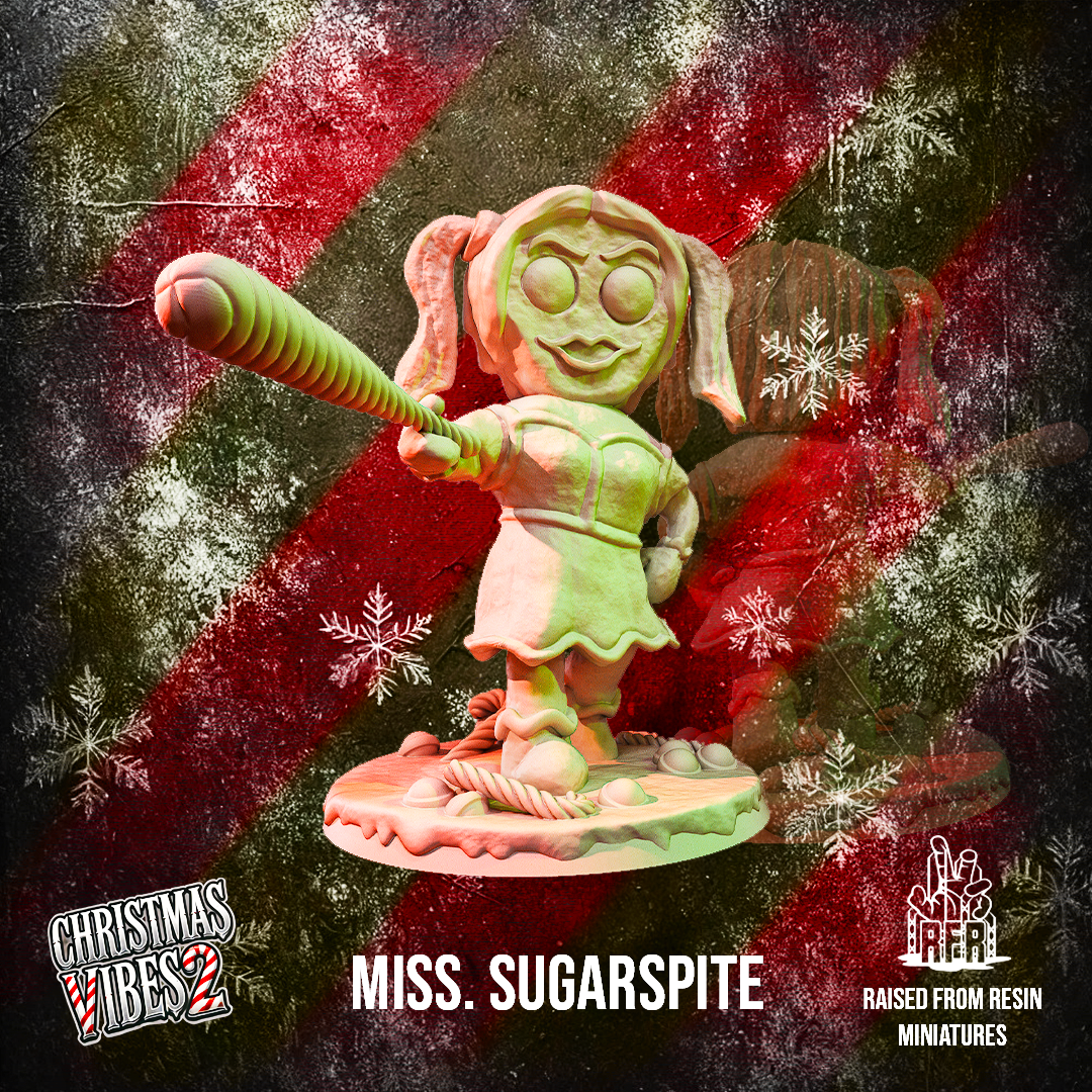 Miss. Sugarspite - Tabletop miniatures (Pre-Supported)