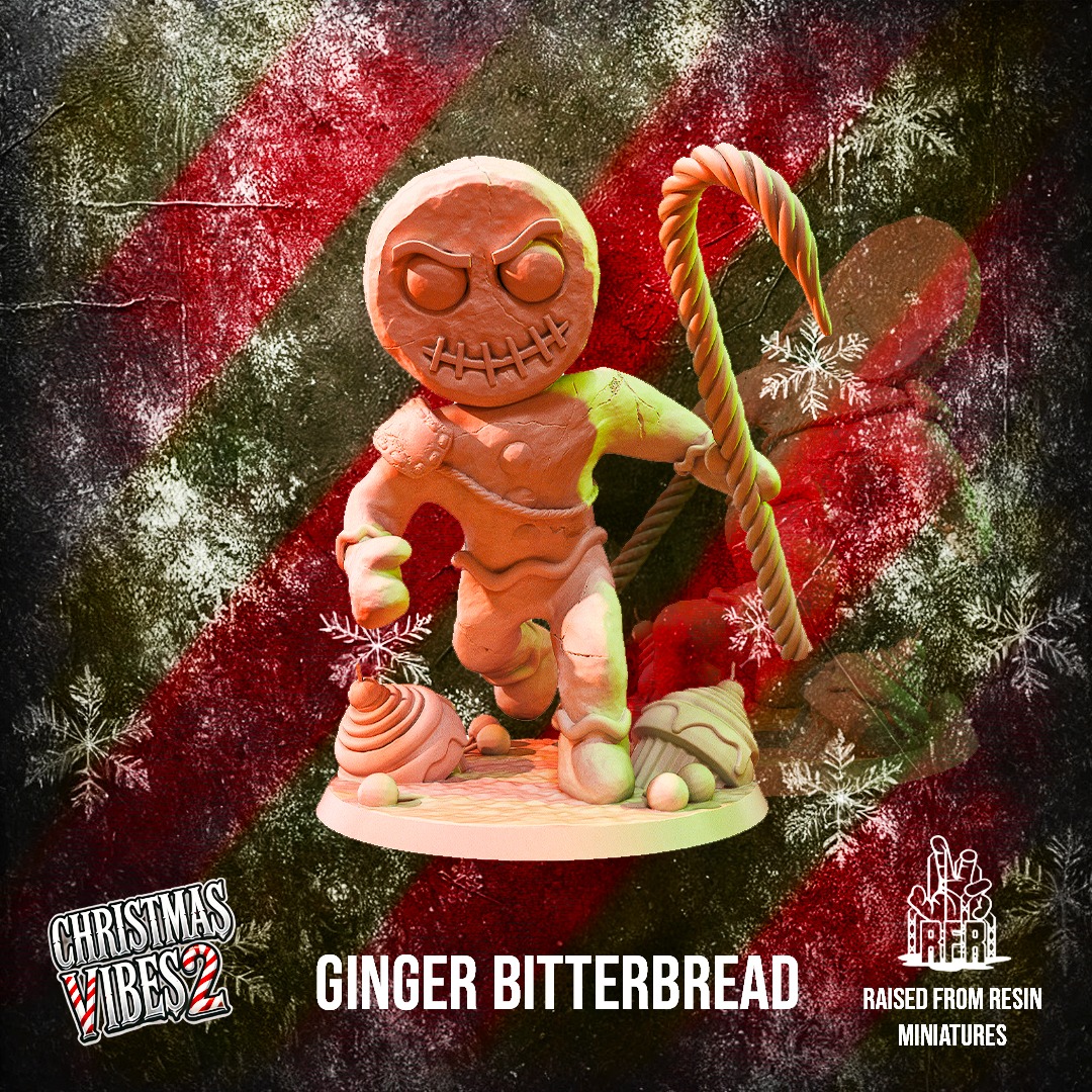 Ginger Bitterbread- Tabletop miniatures (Pre-Supported)