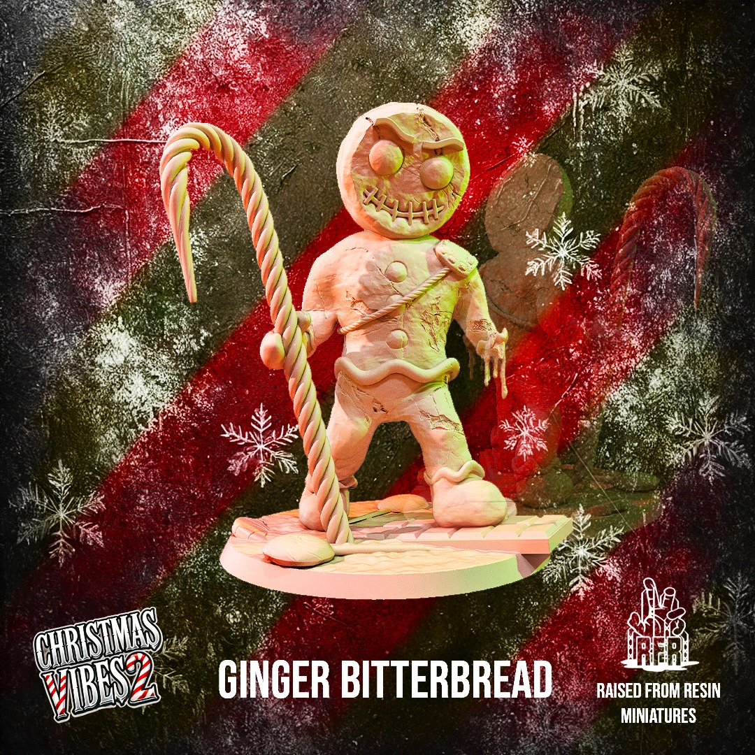 Ginger Bitterbread- Tabletop miniatures (Pre-Supported)