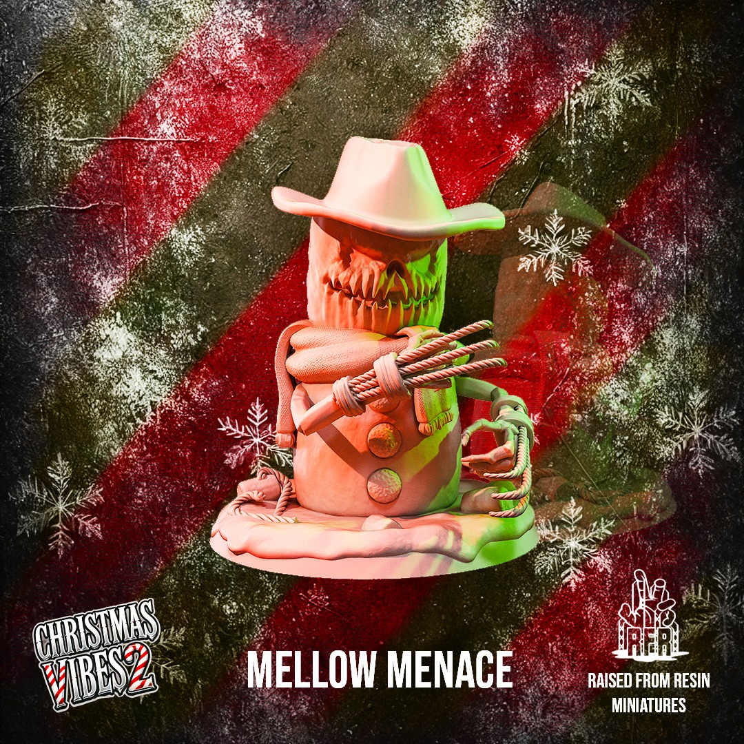 Mellow Menace - Tabletop miniatures (Pre-Supported)