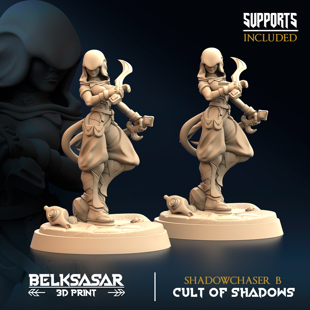 Tiefling - Shadowchaser B All Variants