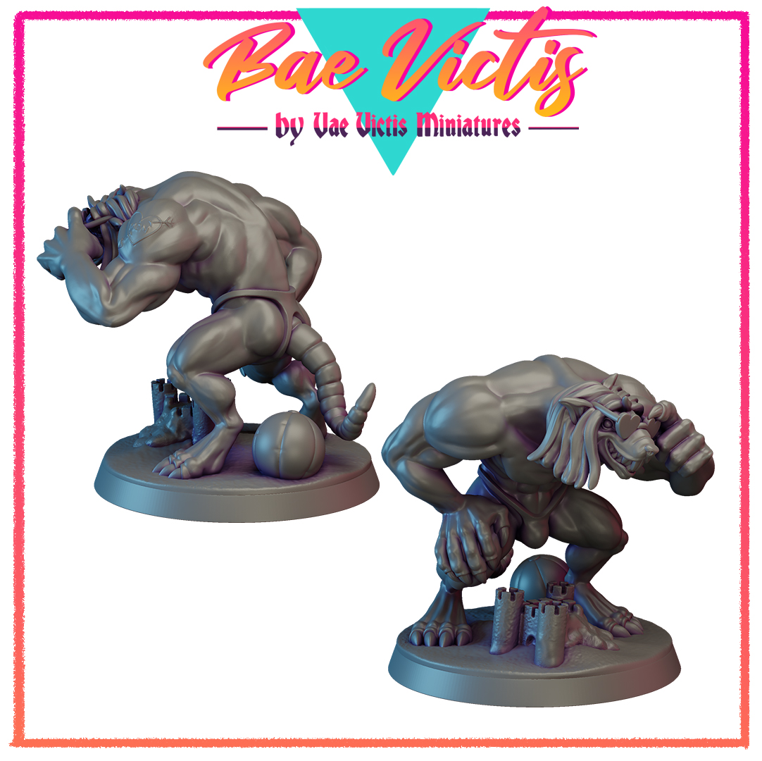 Bae Victis : Rat Bae 32MM [PRE-SUPPORTED]