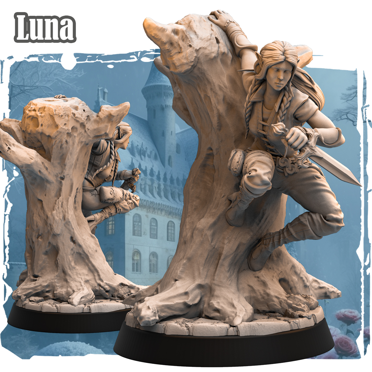 Luna 32mm - Elf Rogue