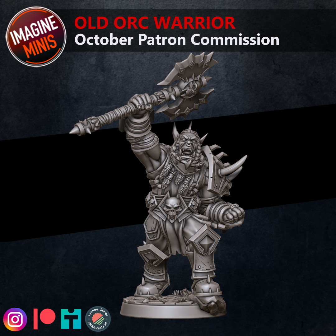 Loyalty Reward 03 Months - Old Orc Warrior
