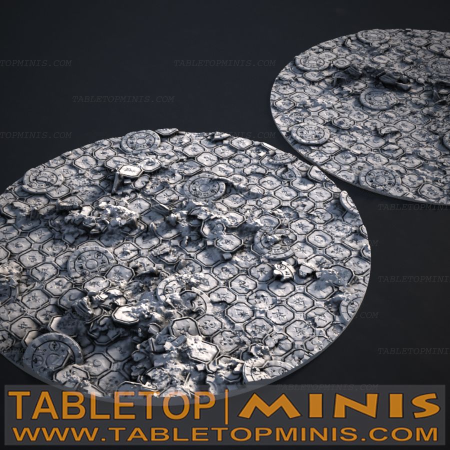 Ancient Ruins 160mmx160mm Circular Base Toppers