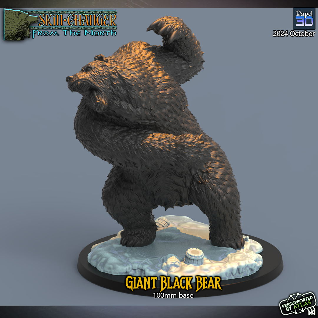 Giant Black Bear