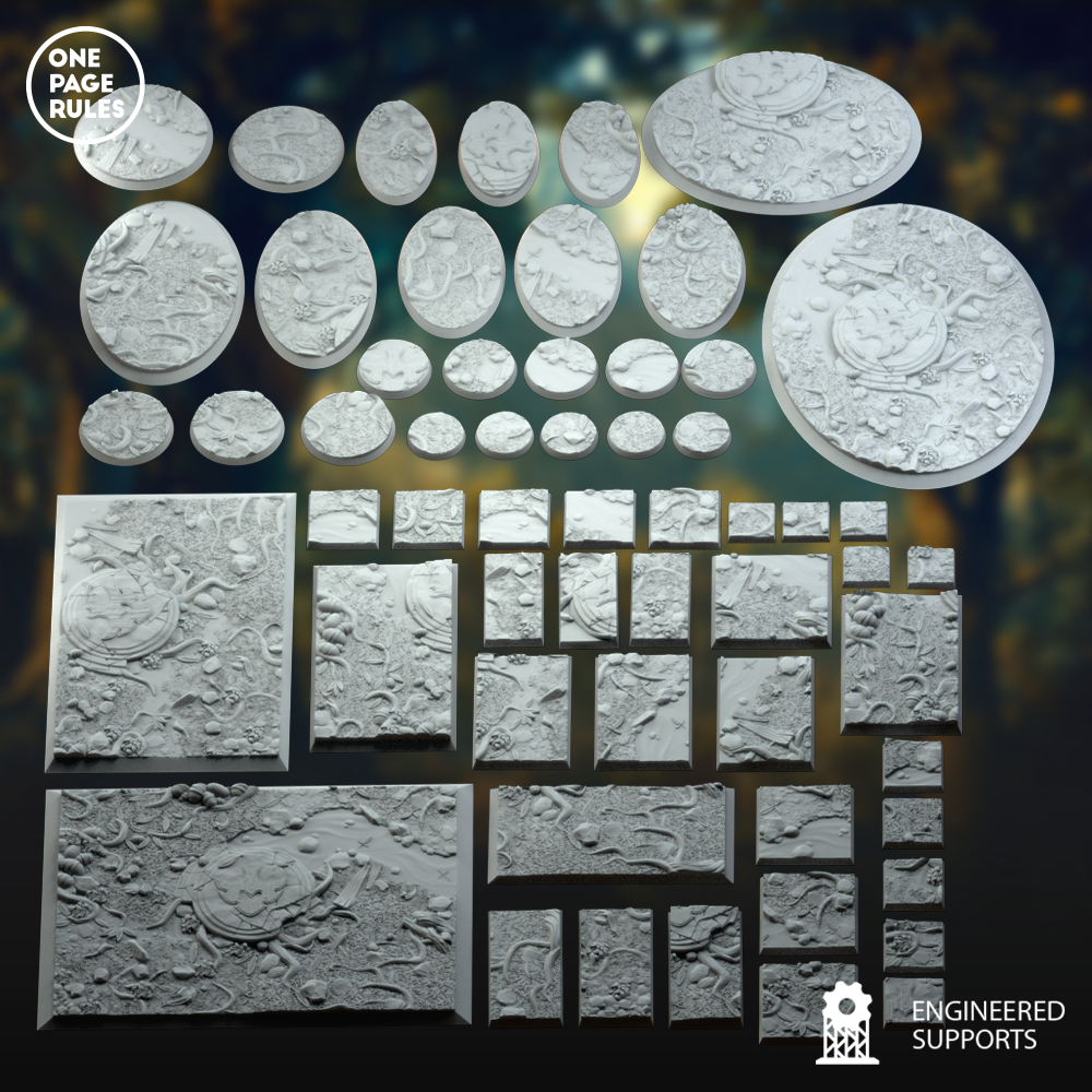 Wood Elf Bases (Round & Square)
