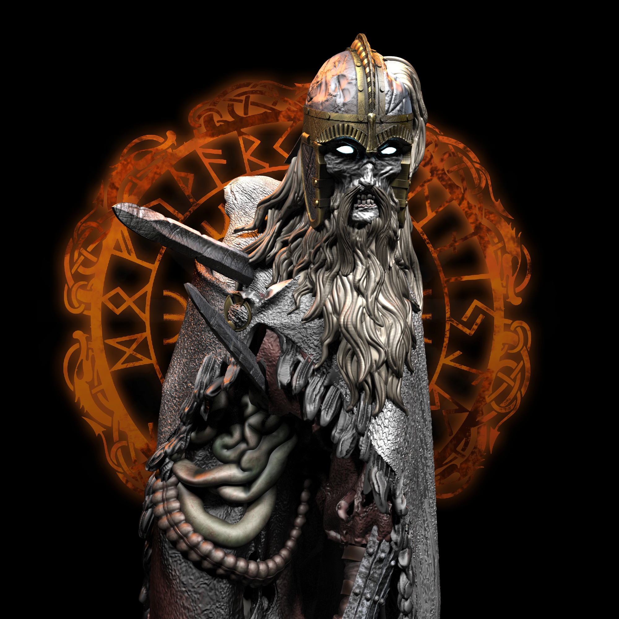 Sword Draugr (Pre-supported)