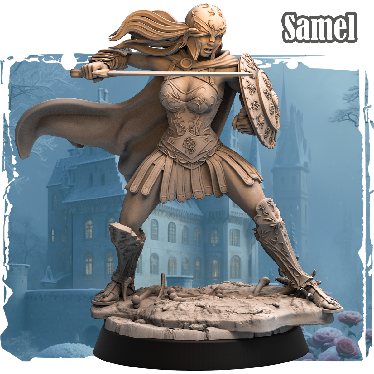 Samel 32mm - Human Warrior