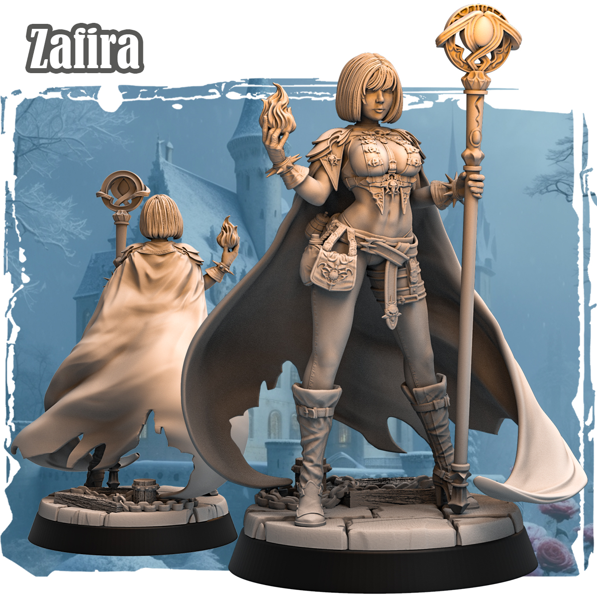 Zafira 32mm - Human Mage