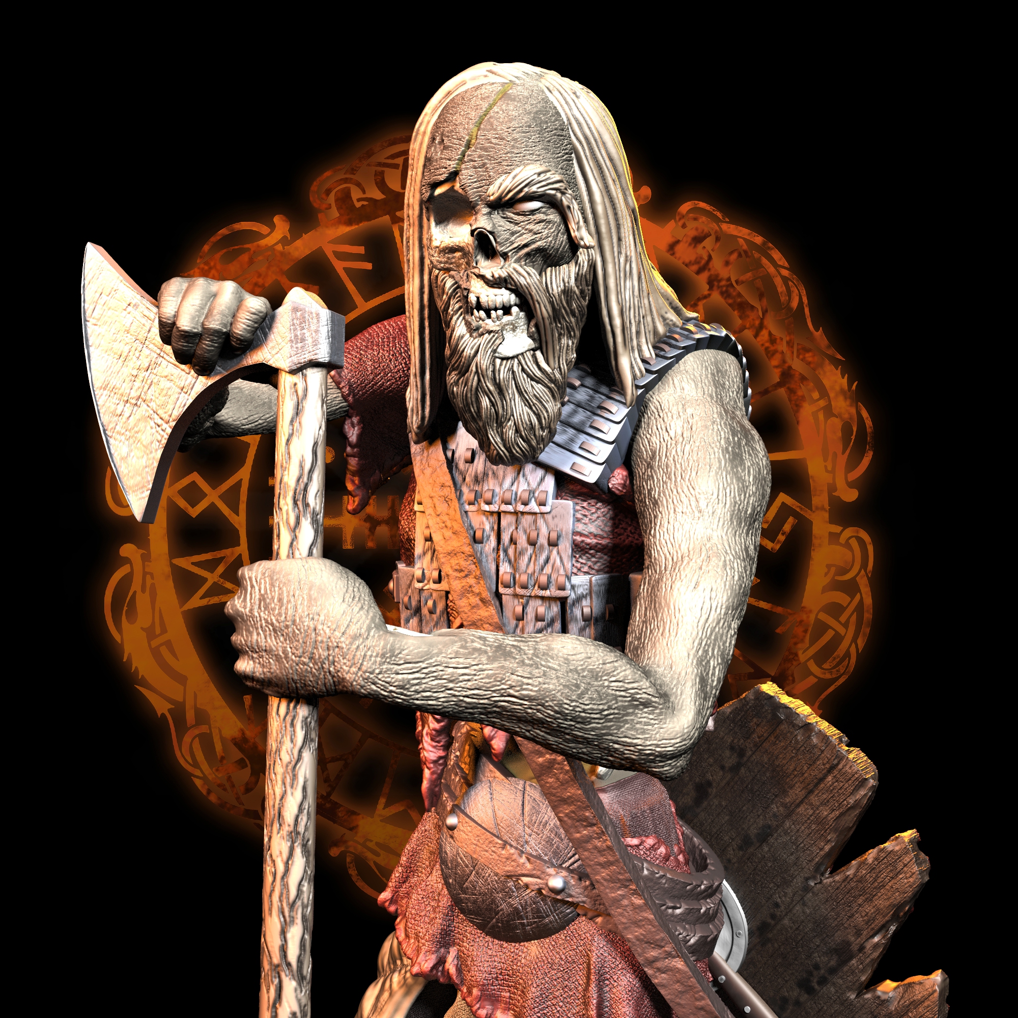 Draugr Soldier (Pre-Supported)