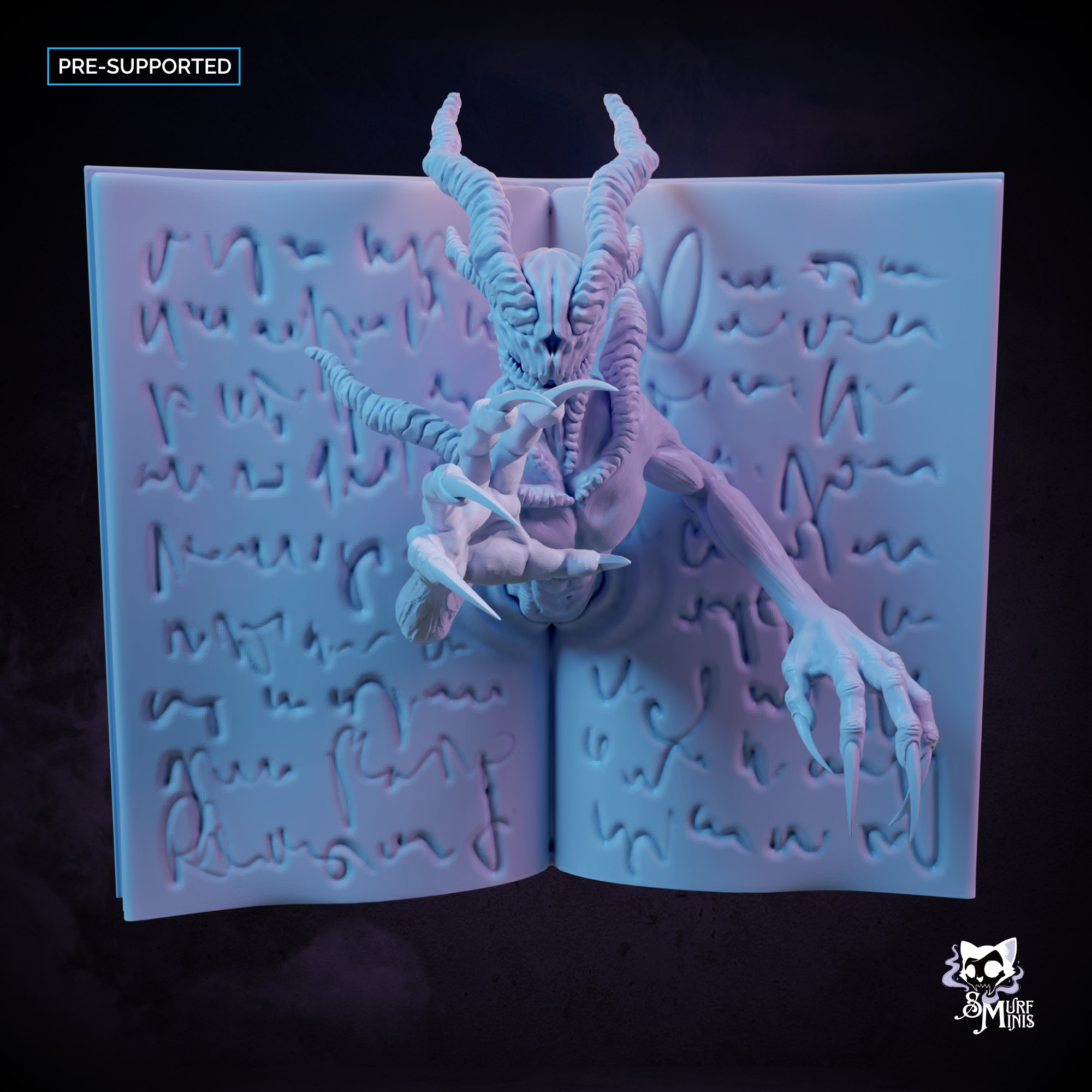 Demon Book Wall