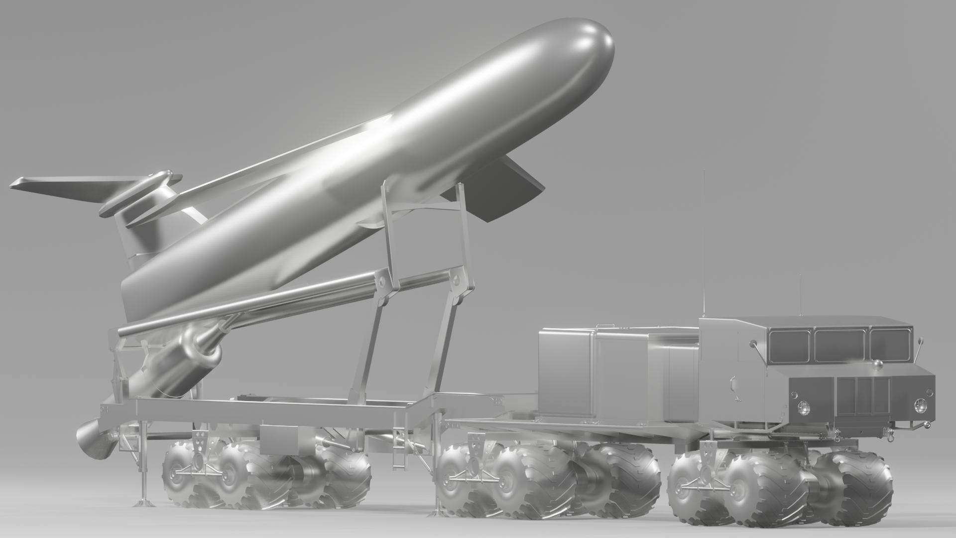 FWD Terracruzer with Matin MG 31 Mace missile